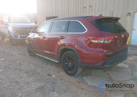 2019 Toyota Highlander Se из США, поврежденный, VIN 5TDKZRFH0KS573058